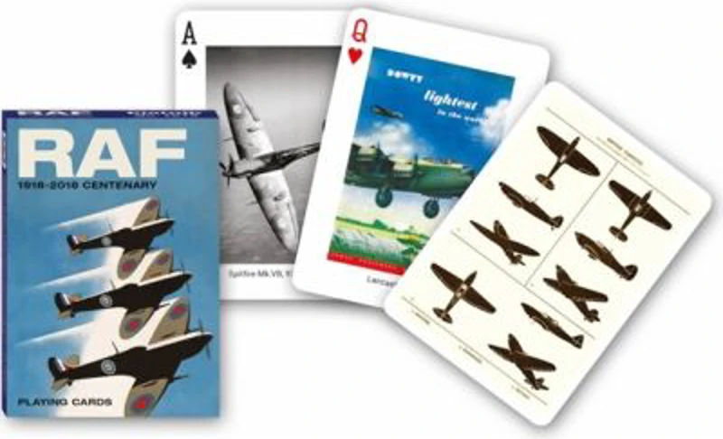 Carti de joc de colectie, Piatnik, cu tema Royal Air Force - RAF