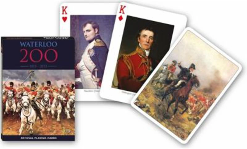 Carti de joc de colectie Piatnik, cu tema Waterloo