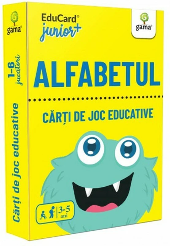 Carti de joc educative. Alfabetul