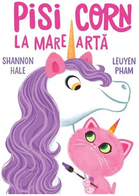 Pisi-Corn la mare artă - Hardcover - Vlad și Cartea cu Genius
