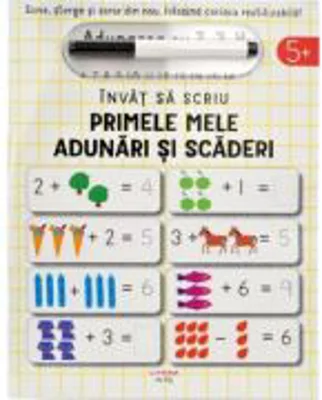 Invat sa scriu. Primele mele adunari si scaderi - John Poitier