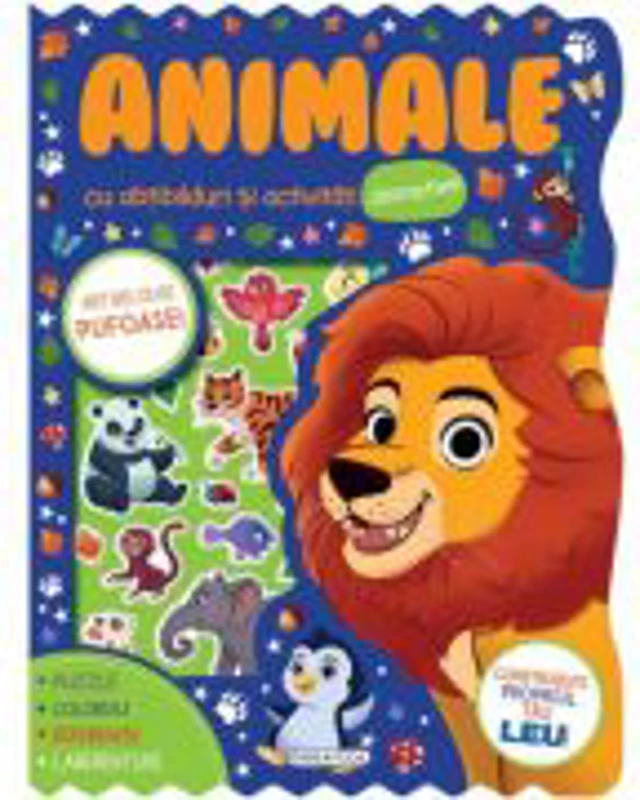 Abtibilduri pufoase. Animale