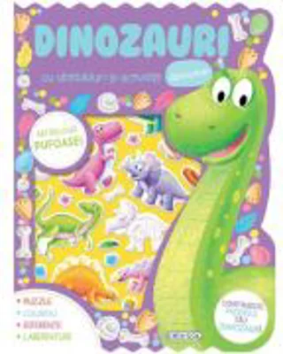 Abtibilduri pufoase. Dinozauri