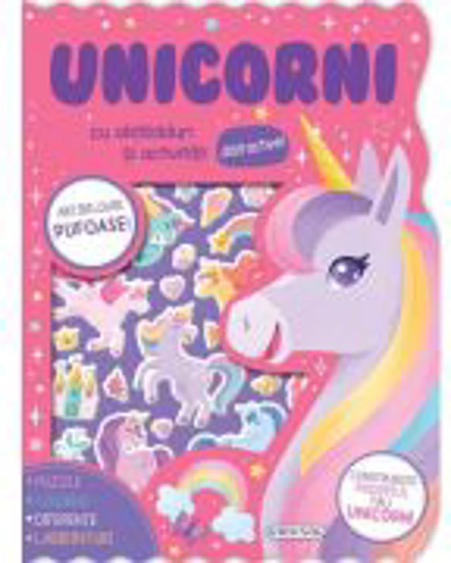 Abtibilduri pufoase. Unicorni