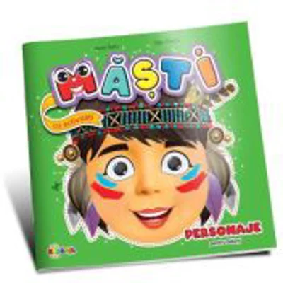 Masti cu activitati. Personaje pentru baieti
