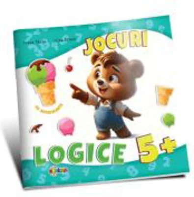 Jocuri logice 5+. Cu autocolante