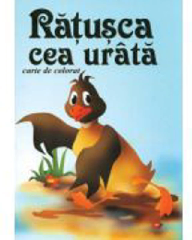 Ratusca cea urata (carte de colorat)