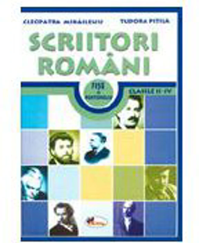 Scriitori romani - fise de portofoliu