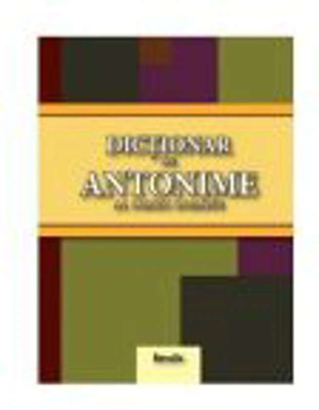 Dictionar de antonime