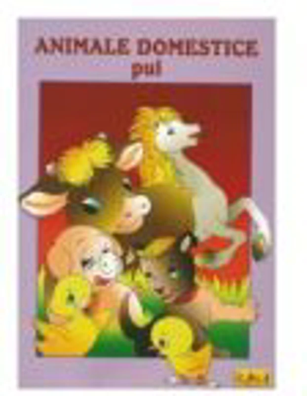 Animale domestice - Pui - Carte de colorat