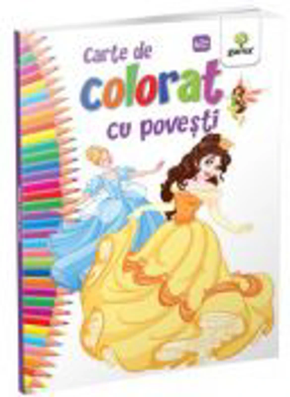Carte de colorat cu povesti