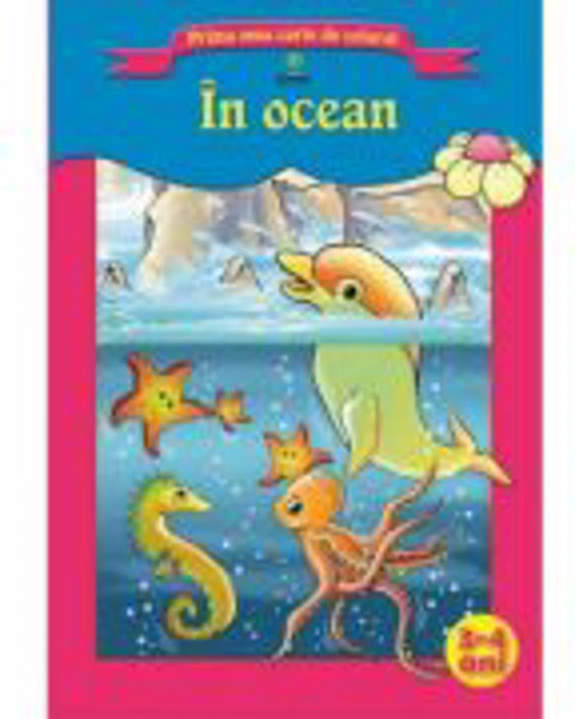 Prima mea carte de colorat - In ocean