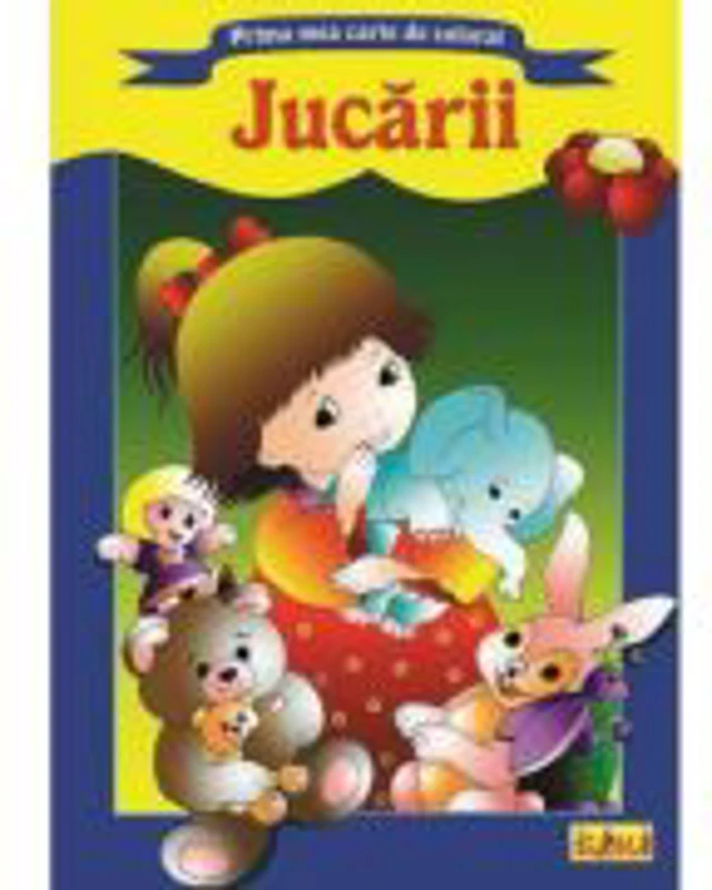 Prima mea carte de colorat - Jucarii