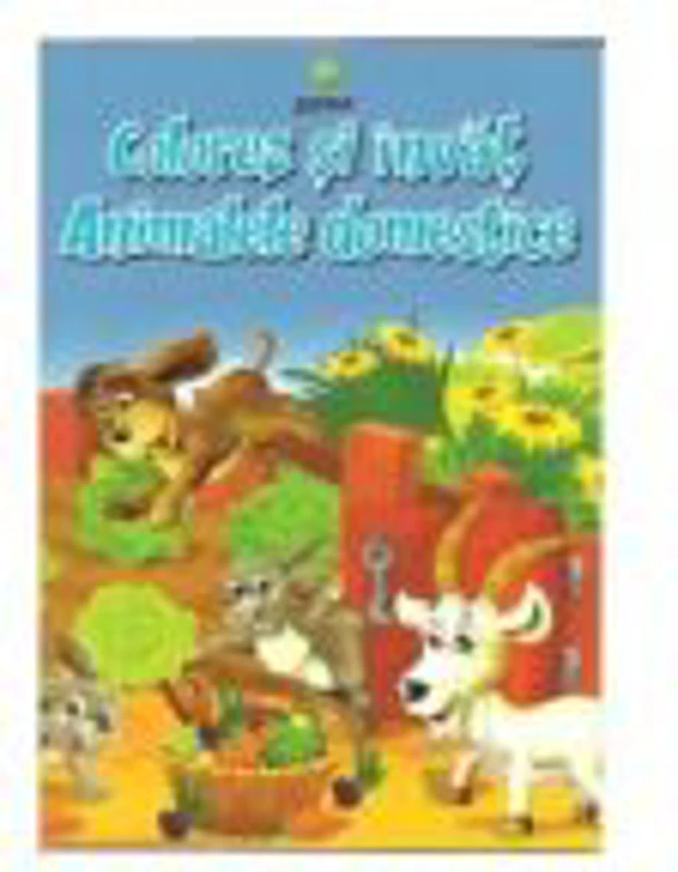 Colorez si invat - Animalele domestice