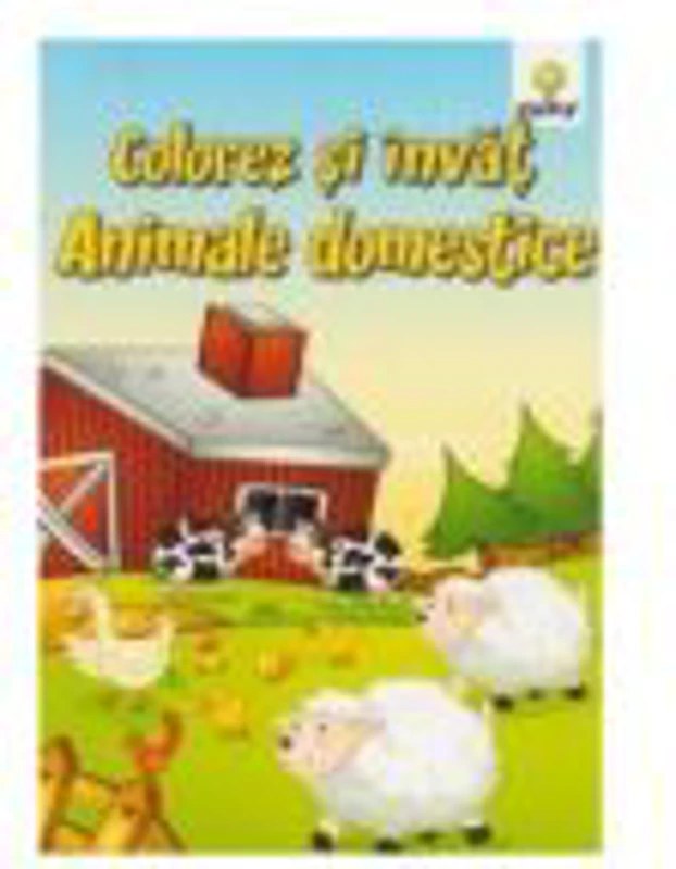 Colorez si invat - Animale domestice