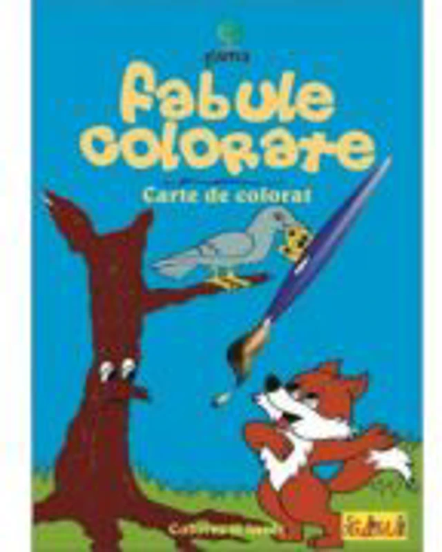 Fabule colorate - Carte de colorat A5
