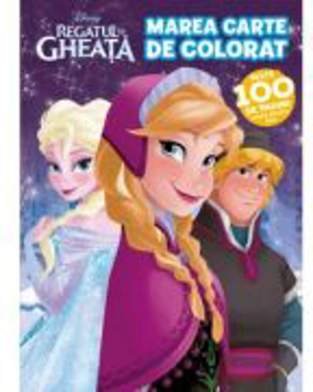 Regatul de gheata. Marea carte de colorat - Disney