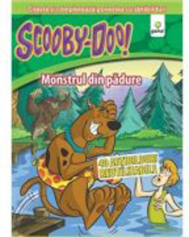 Citeste si lipeste cu ScoobyDoo! - Monstrul din padure