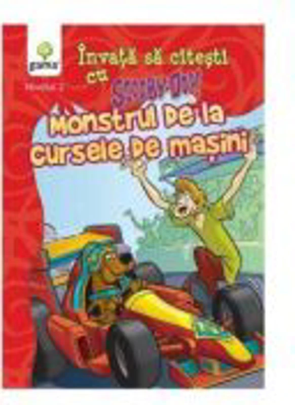 Invata sa citesti cu Scooby-Doo! Nivelul 2 - Monstrul de la cursele de masini
