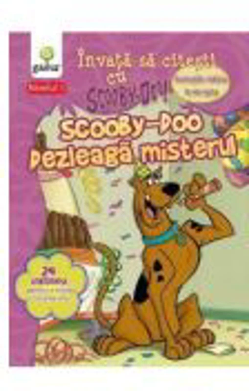 Invata sa citesti cu Scooby-Doo! Nivelul 1 - Scooby-Doo dezleaga misterul