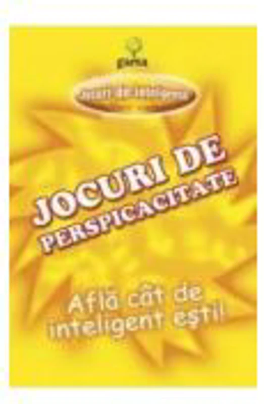 Jocuri de inteligenta - Jocuri de perspicacitate - Afla cat de inteligent esti!