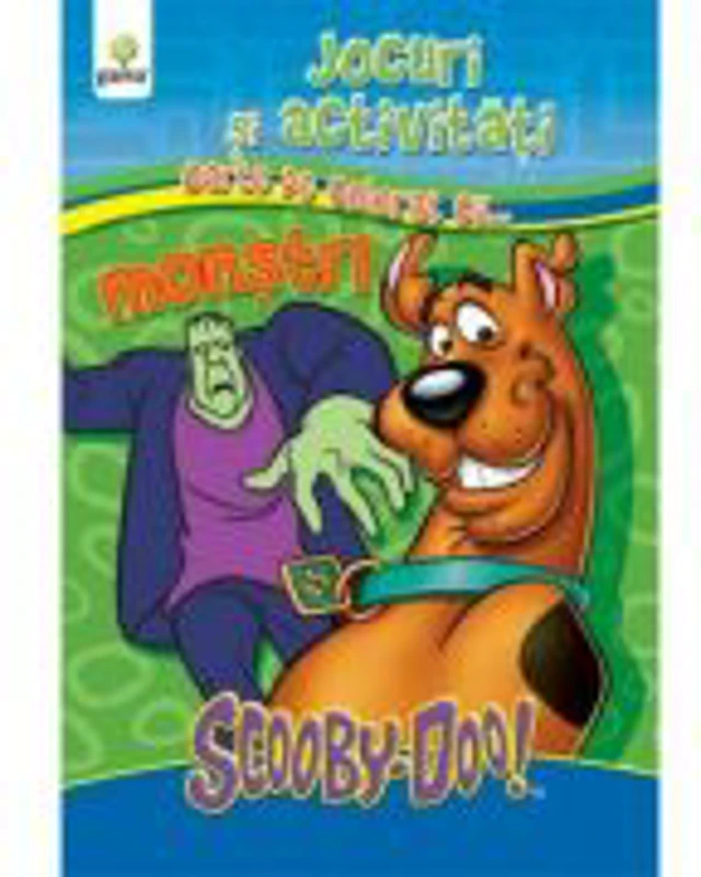 Jocuri si activitati cu ScoobyDoo! Carte de colorat cu... Monstri