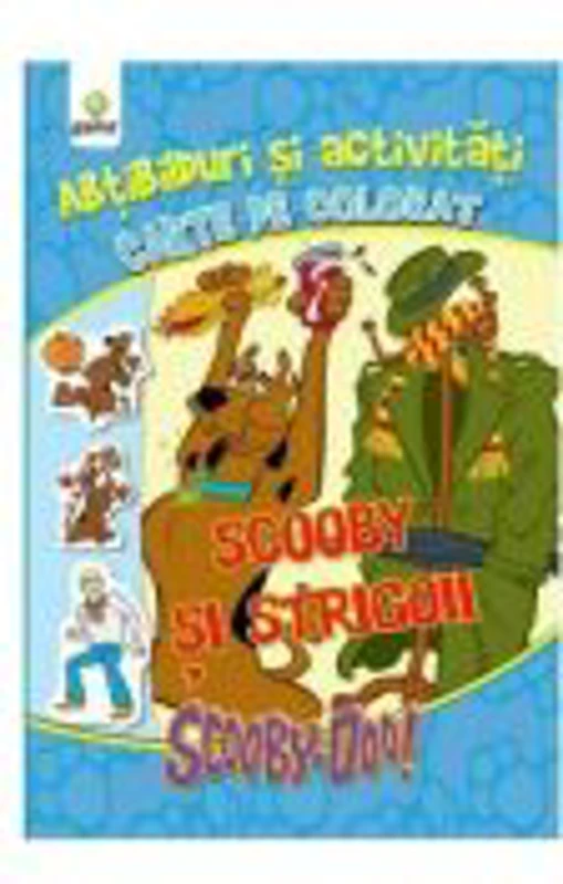 Abtibilduri si activitati cu ScoobyDoo! - Scooby si strigoii