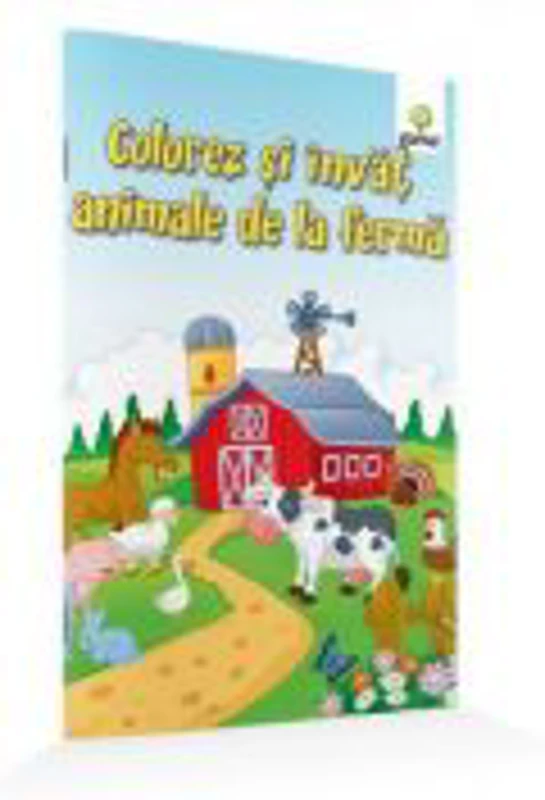 Colorez si invat animale de la ferma