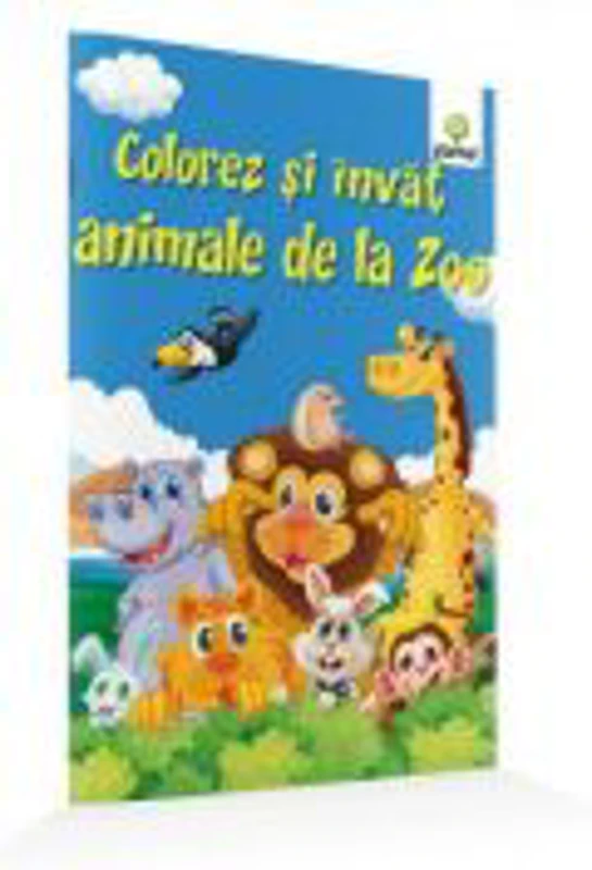 Colorez si invat animale de la zoo