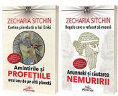 Serie de autor Zecharia Sitchin. Cartea pierduta a lui Enki si Regele care a refuzat sa moara