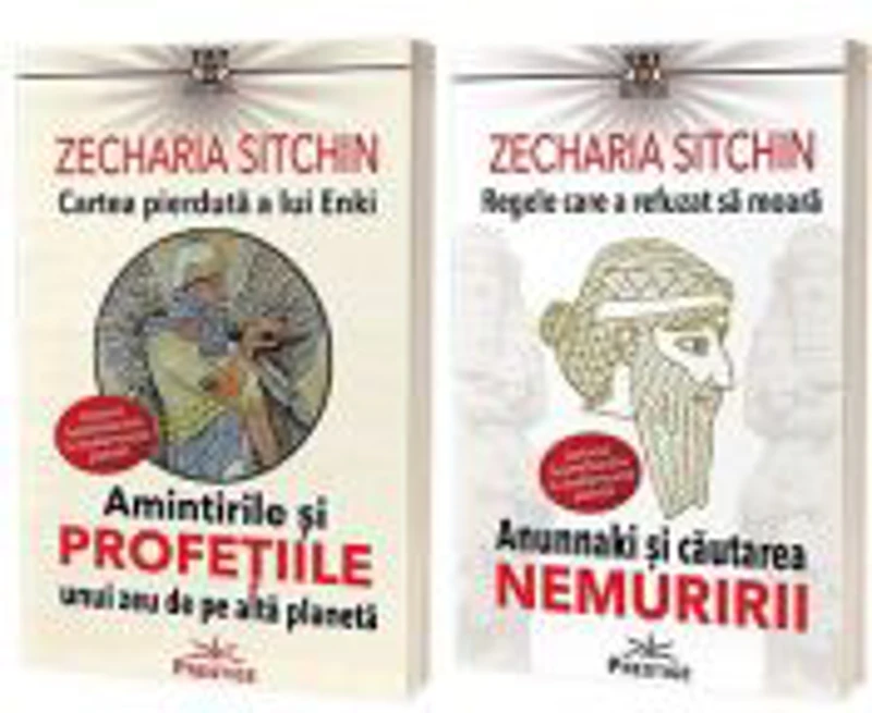 Serie de autor Zecharia Sitchin. Cartea pierduta a lui Enki si Regele care a refuzat sa moara