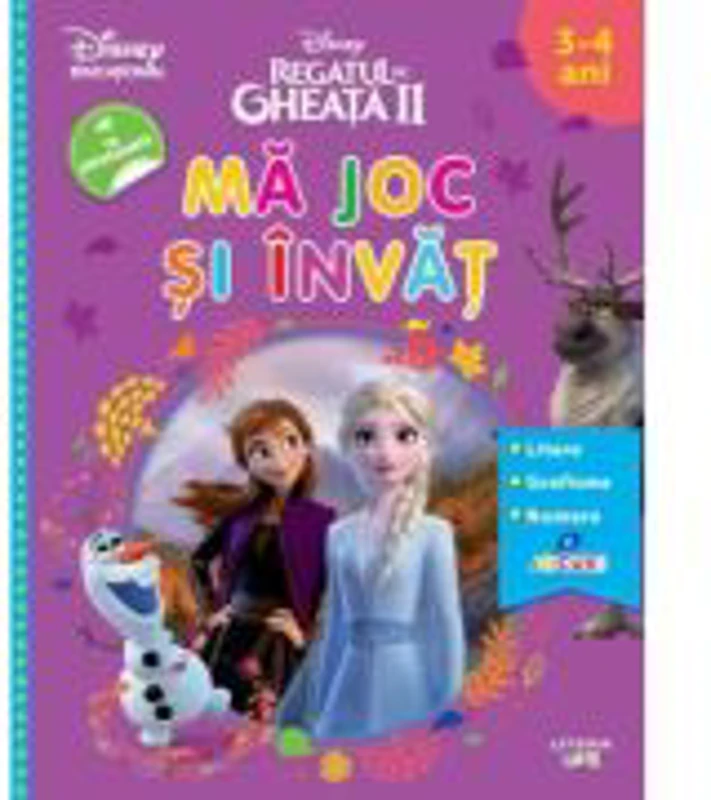 Disney. Regatul de gheata 2. Ma joc si invat