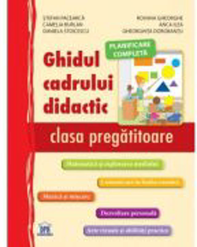 GHIDUL CADRULUI DIDACTIC - clasa pregatitoare (Stefan Pacearca)