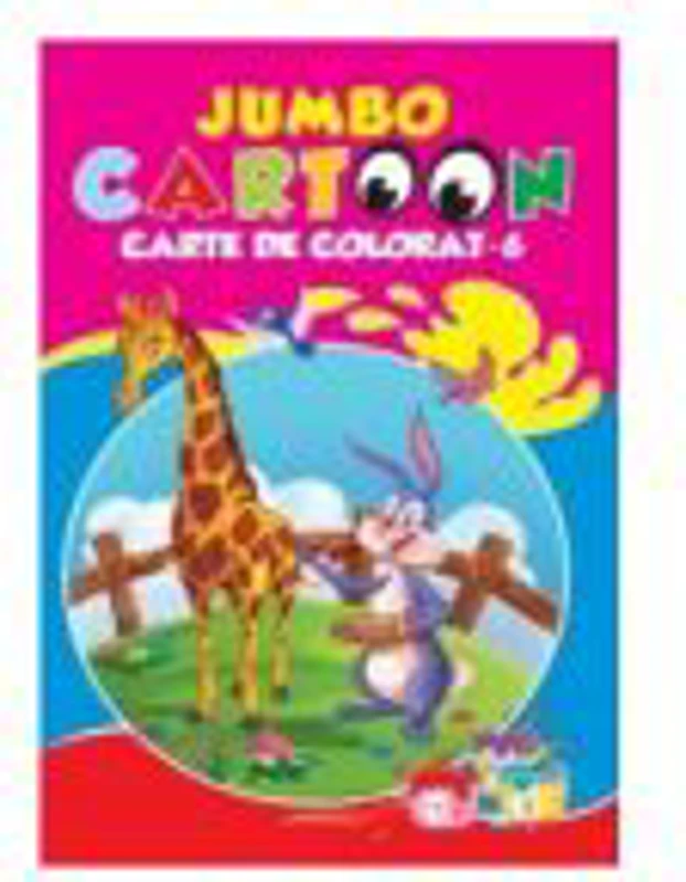 Jumbo Cartoon 6 - Carte de colorat