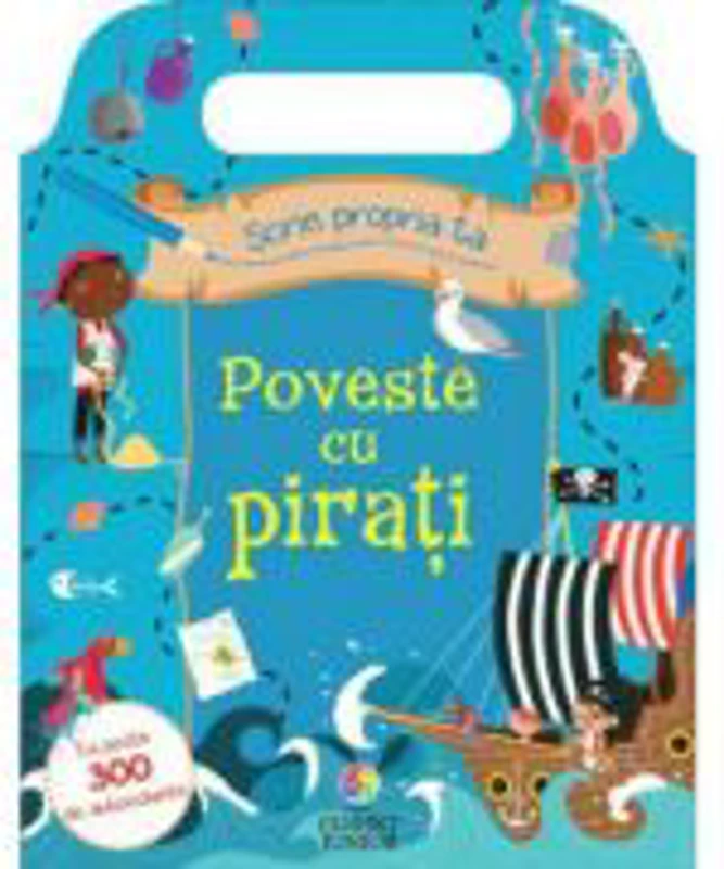 Scrie propria ta poveste cu pirati (cu peste 300 de autocolante)