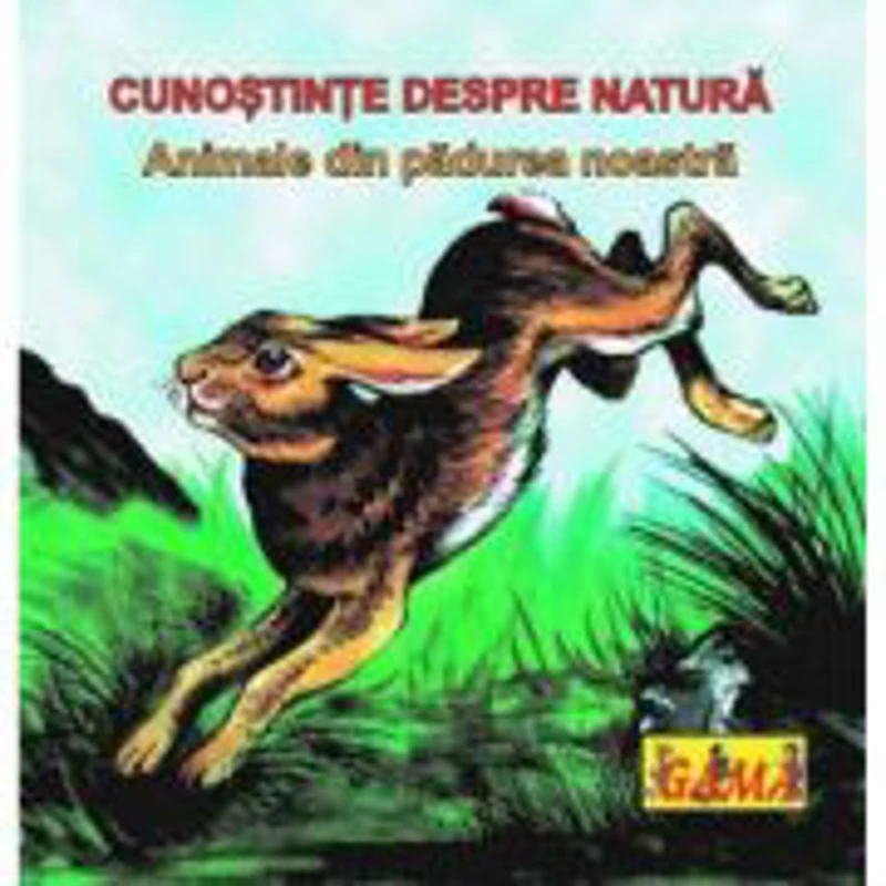 Carti pliante mici - Animale din padurea noastra