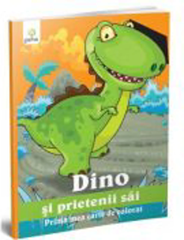 Prima mea carte de colorat. Dino si prietenii sai