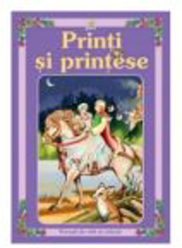 Povesti de citit si colorat - Printi si printese