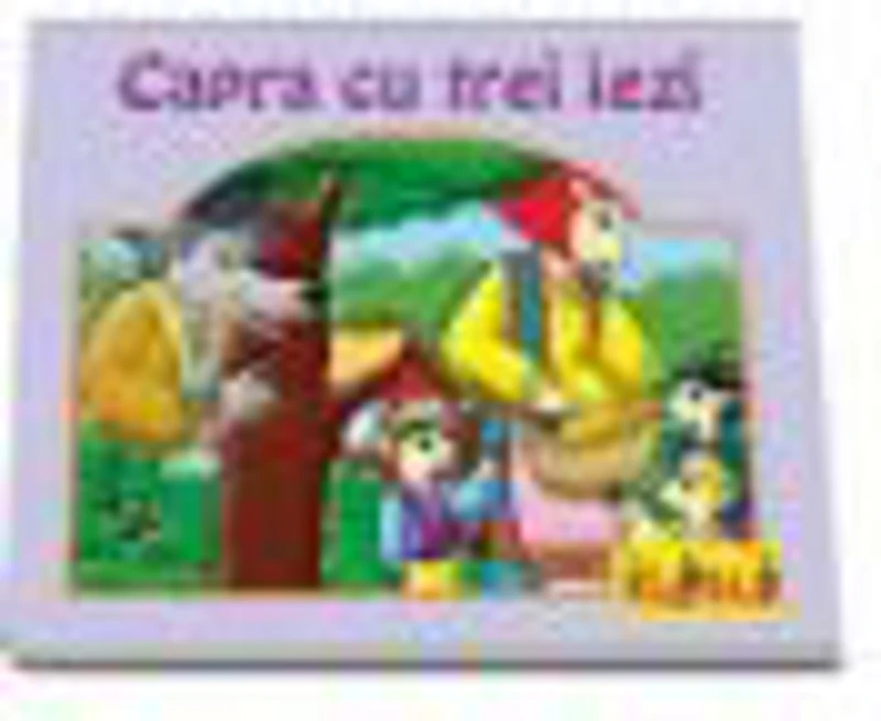 Carti pliante mari - Capra cu trei iezi