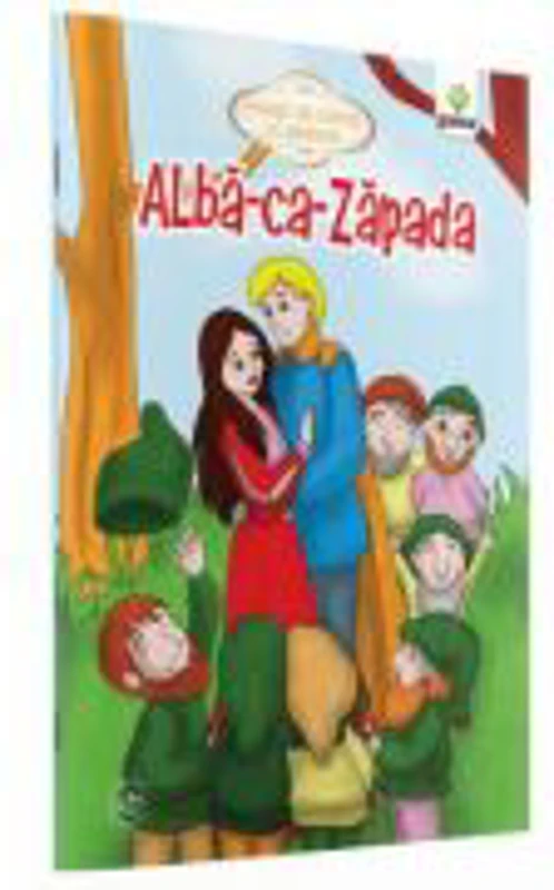 Povesti de colorat cu sabloane - Alba-ca-Zapada