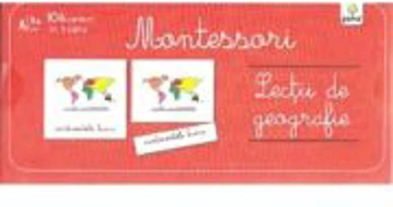 Lectii de geografie. Lectii Montessori