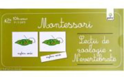 Lectii de zoologie: Nevertebrate. Lectii Montessori