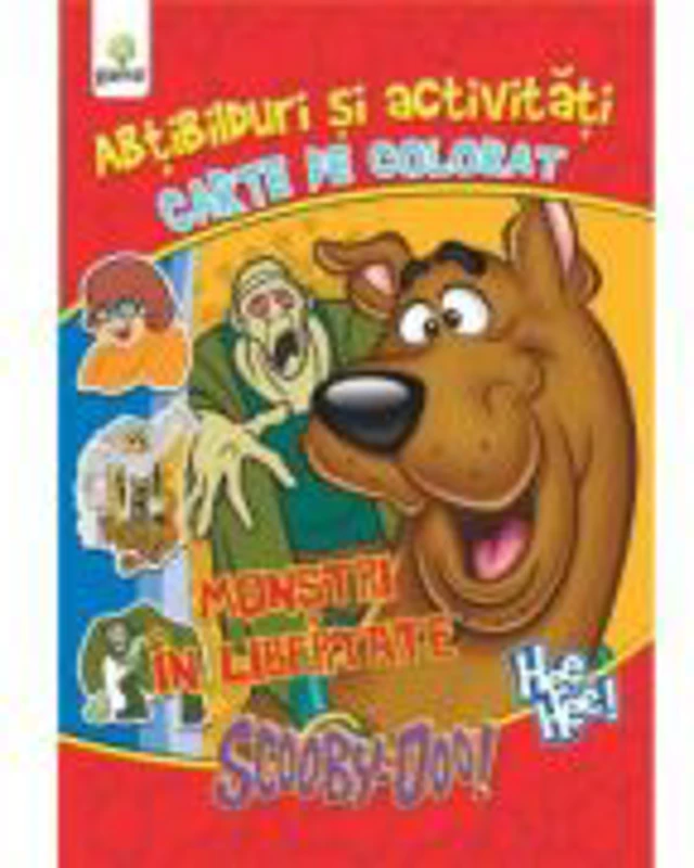 Abtibilduri si activitati cu Scooby-Doo! - Monstri in libertate - Carte de colorat