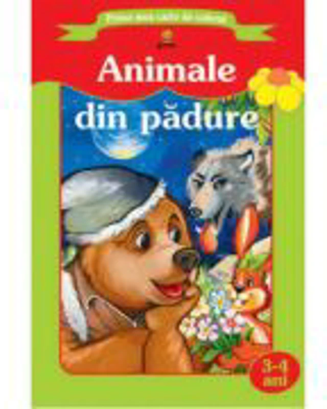 Prima mea carte de colorat - Animale din padure