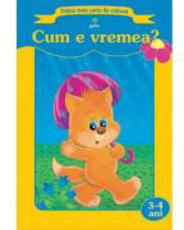 Prima mea carte de colorat - Cum e vremea?