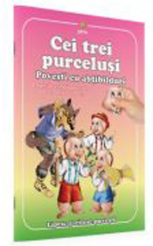 Povesti cu abtibilduri. Cei trei purcelusi