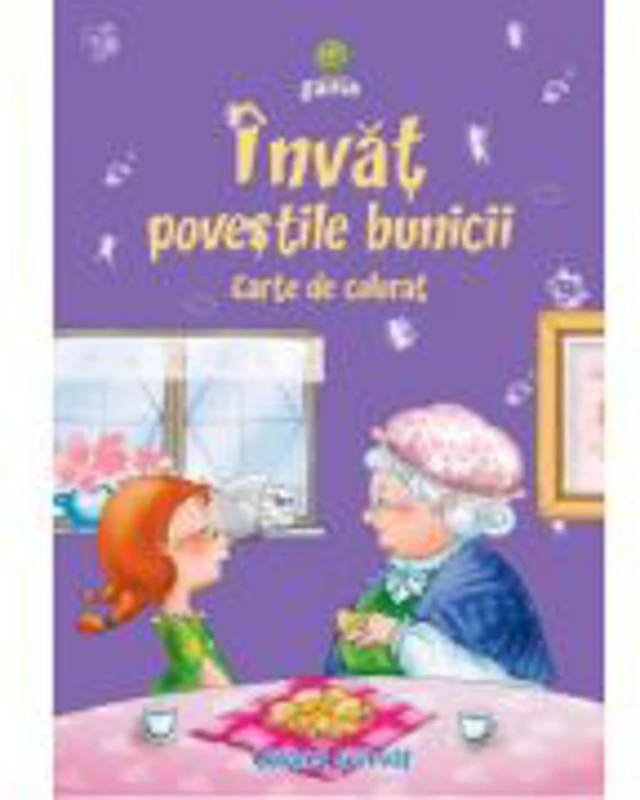 Invat povestile bunicii - Carte de colorat A5