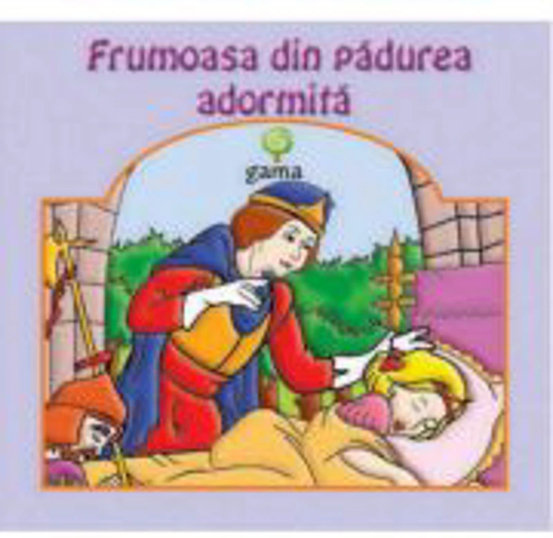 Carti pliante mari - Frumoasa din padurea adormita