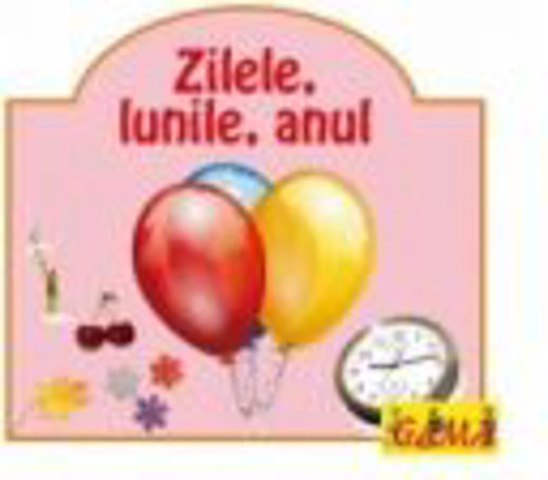Pliante educative - Zilele, lunile, anul