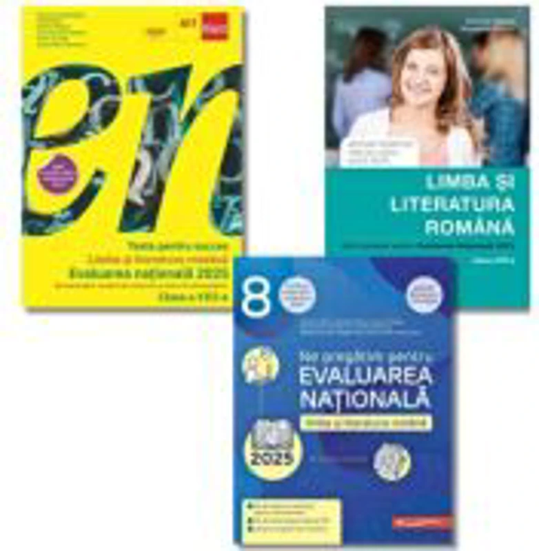 Pachet 3 carti: Evaluarea Nationala Limba romana, ghid complet clasa 8 - Marinela Pantazi, Florentina Samihaian, Cristina Cergan
